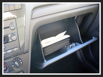car glove compartment